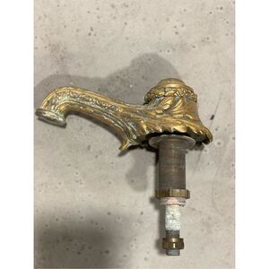 Antique Wagner Gilt Bronze Acanthus Faucet Sink